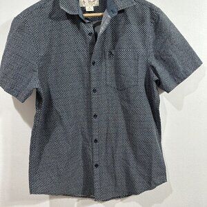 Penguin Original Munsing wear Men's Button Up Short Sleeve Shirt Heritage Slim M